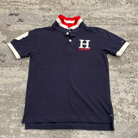 Other - Tommy Hilfiger polo shirt. Navy blue size 8/10